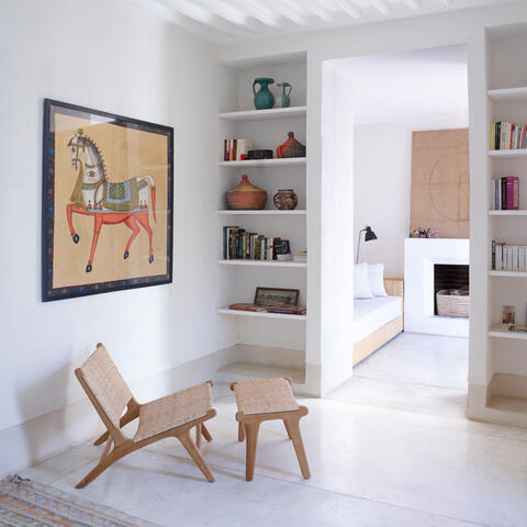 The sharply designed interiors of Riad Mena