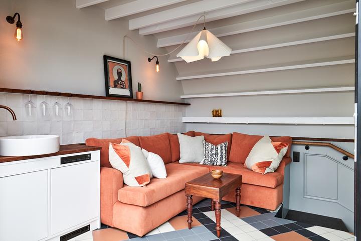 Cosy corners at the Notting Hill hotel, The Lost Poet